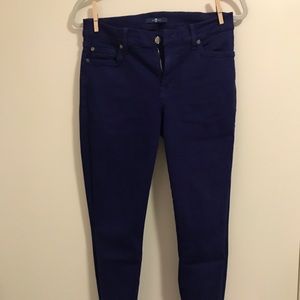 7 For All Mankind blue pants